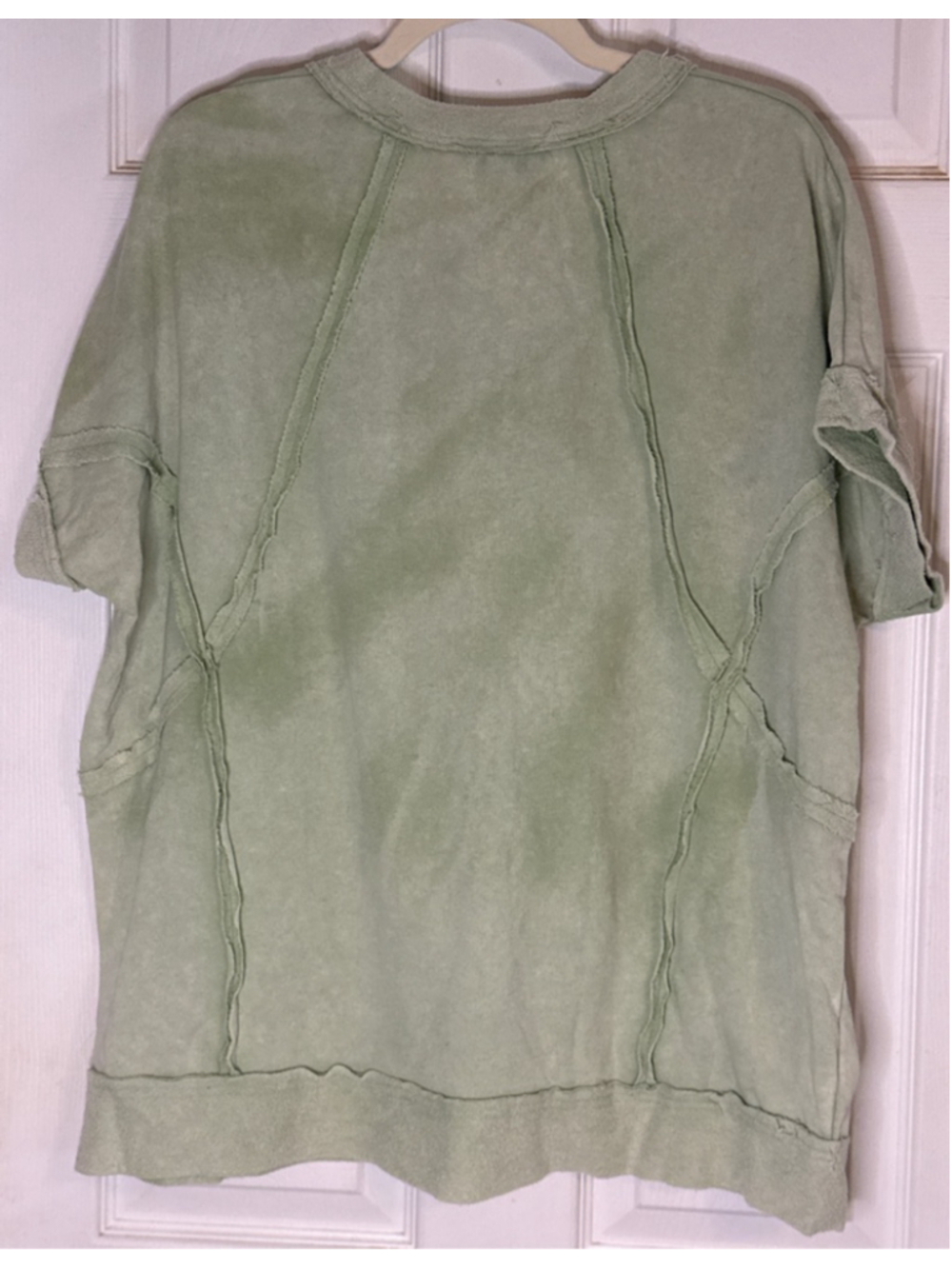 SAGE + FIG Short Sleeve Tee M Sage Green - Picture 2 of 3